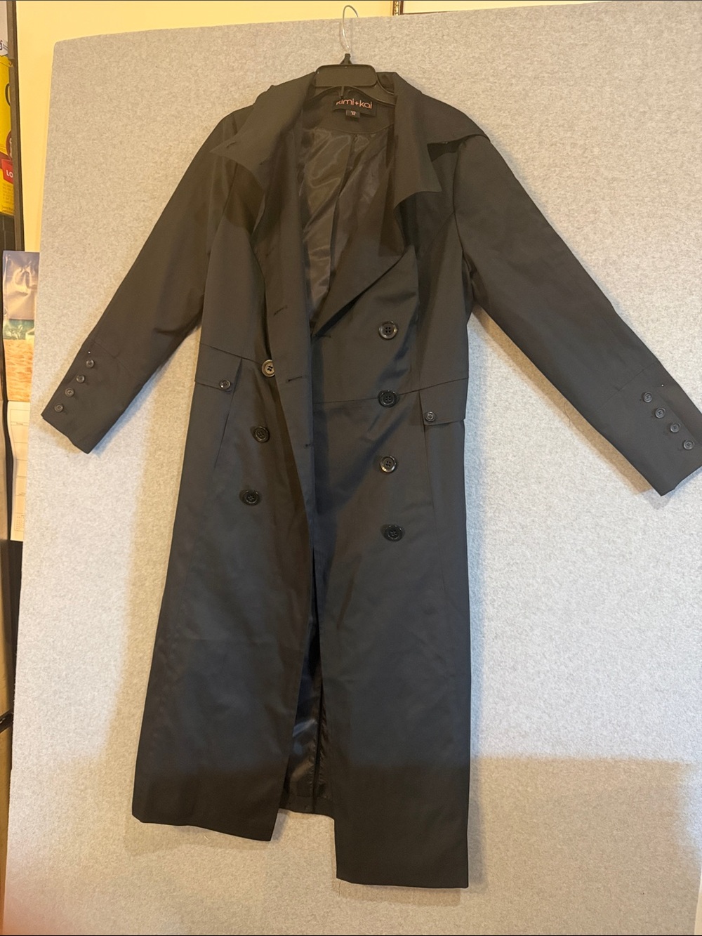 Double-Breasted Trench Coat